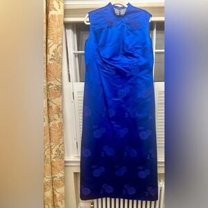 Vintage Silk Asian Gown